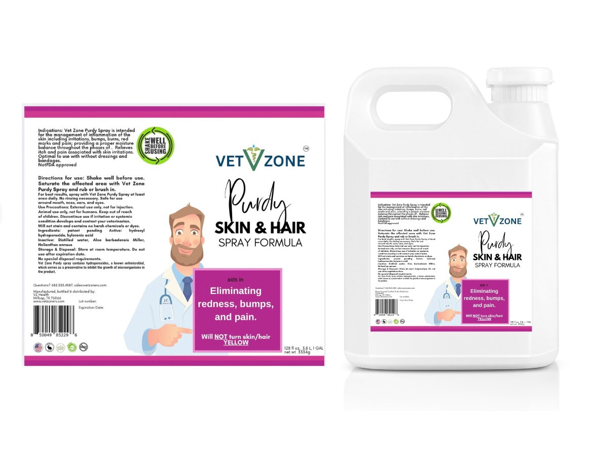 Purdy Skin & Hair Spray- Aids in Healing & Conditions