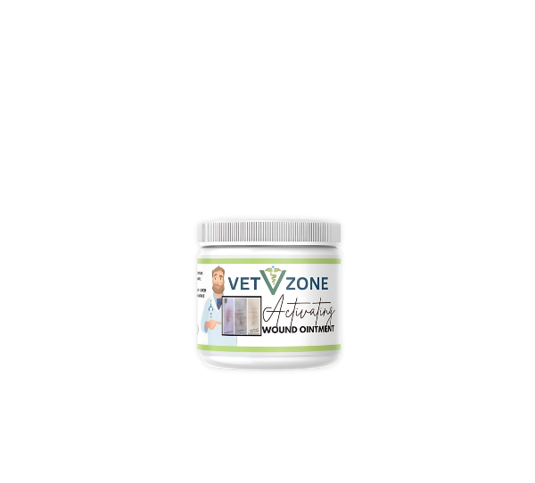 VetZoneRx Activating Wound Ointment – Ozonated ointment for rapid healing of wounds, cuts, and abrasions on animals