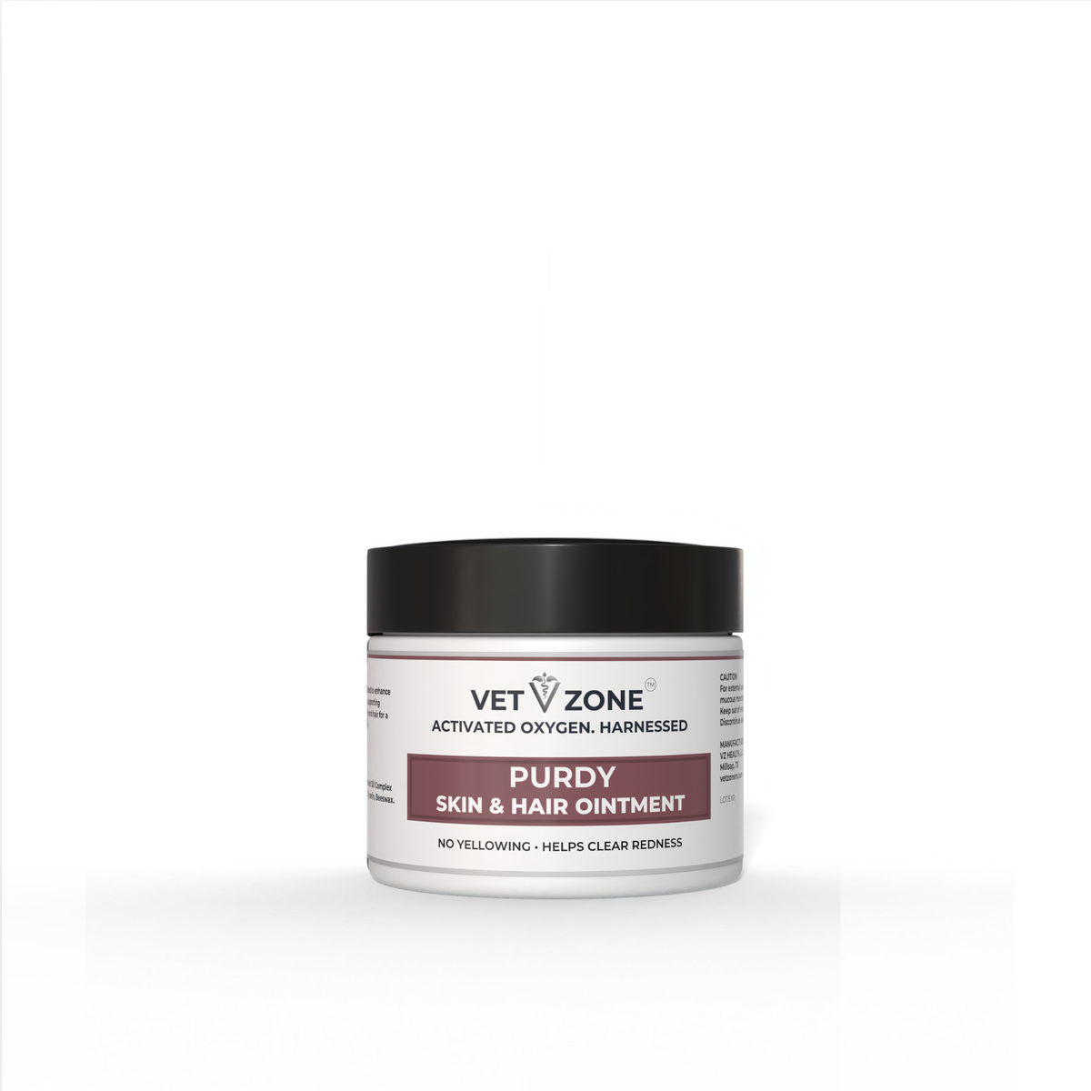 VetZone® Ozonated Purdy Skin & Hair Ointment. Healthy skin & coat