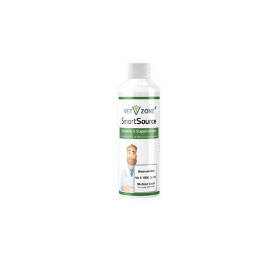 VetZoneRx Smart Source Vit E – High bioavailability vitamin E supplement for horses, dogs, and livestock to support immune and neurological health