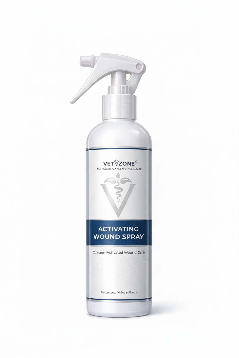 VetZone Activating Wound Spray with Shadow
